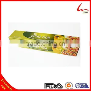 Keep Food Fresh Plastic Wrap / Pvc Cling Film for Food Grade / Soft Food Wrapping thumbnail-2