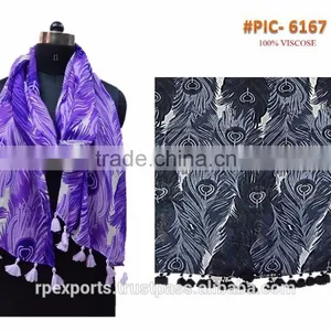 100% Polyester Spun Beach Pareo & Scarves thumbnail-2