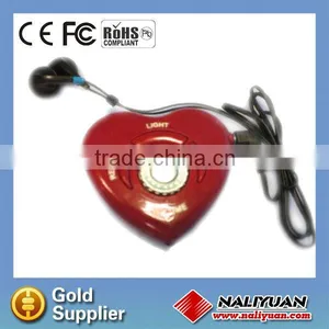 Heart Shape fm Radio With Earphone Mini Auto Scan Radio thumbnail-1