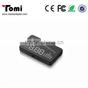 X5 3" Auto Car HUD Head Up Display X3 Universal OBD2 II Interface Overspeed Warning Windshield Project Alarm System Consumption thumbnail-5