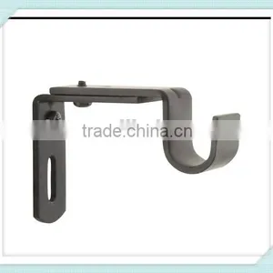 Extendable Metal Iron Curtain Rod Bracket For Window Decoration thumbnail-3