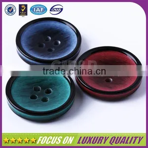 Colorful New Arrival 4 Holes Sewing Polyester Resin Button thumbnail-2