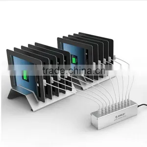 2015 Hot Sale Multi USB Charger 10 Port Mobile Phone Charging Station,USB Charging Station for Ipad Stand for OEM/ODM thumbnail-3