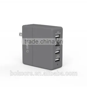 Multifunction Fast 5V 2A 4 Ports Portable Travel Wall Usb Charger thumbnail-2