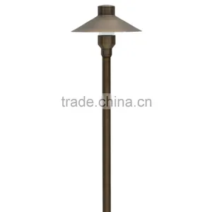 Brass Led Pole Light Garden Lights thumbnail-1