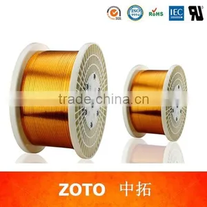 Flat Section Polyimide Film Covered Conductor Winding Wire for Motor thumbnail-1