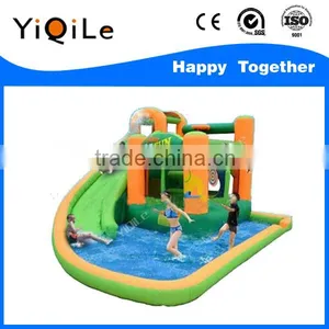 Amazing!! Inflatable Playgrounds With Inflatable Water Slide and Inflatable Pool thumbnail-4