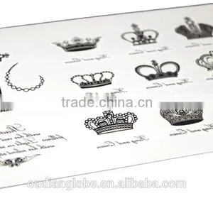 OEM Custom Temporary Tattoo Sticker For Man With Individual Polybag thumbnail-6