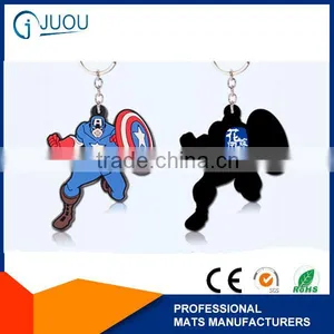 Rubber Keychain,plastic Keychain,crystal Keychain thumbnail-1
