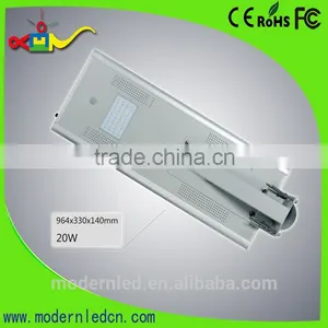 Solar Led Street Light Battery 18w 2000lm With IR Sensor and Light Contorller thumbnail-1