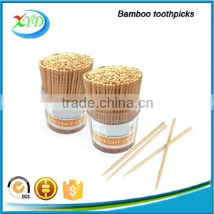 250 Pcs Plastic Barrel Bamboo Toothpicks thumbnail-2