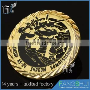Flexible Price Sell Old Military Challenge Coins Gold Wholesale thumbnail-1