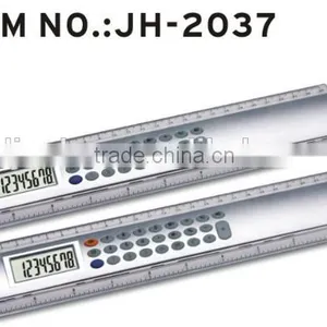 Promotional Multi-functional 8 Digits Ruler Calculator With Magnifier thumbnail-5