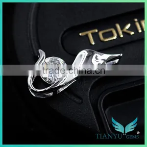 Christmas Gift Ideas The Wings of Angel Moissanite Gold Pendant Set Designs With Price thumbnail-2