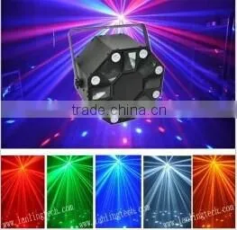 Night Club / Disco Lighting 8*3W White LED Strobe + 5*3W RGBWY LED Effect LED Light thumbnail-1