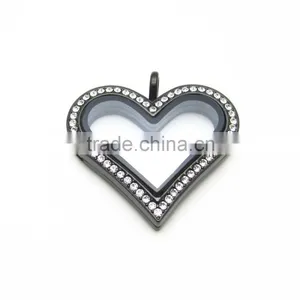 Custom Floating Locket Charms For Floating Heart Locket thumbnail-1