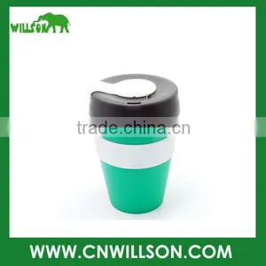 China Supplier BPA Free Plastic Collapsible Silicone Foldable Water Bottle thumbnail-2
