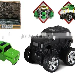 Plastic 4 Wheel Drive Friction Car For Child thumbnail-3