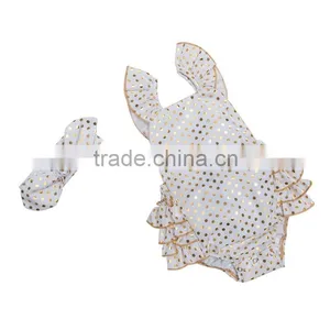 New Style Hot Sale Wholesale Children's Boutique Clothing Baby Adjustable Seaside Bella Rompe thumbnail-5