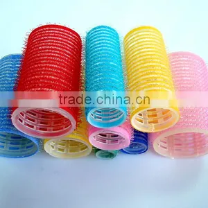 Wholesale Plastic Soft Foam Sponge Velcro Hair Roller for Salon thumbnail-4