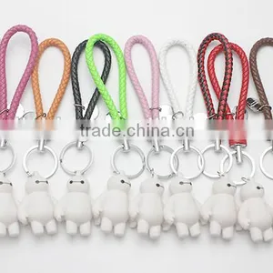 Hot Selling Funko Pop BIG HERO 6 Inflatable Robot Baymax Keychain Wholesale Popular Lobster Metal Hook 3d Baymax Keychains thumbnail-1