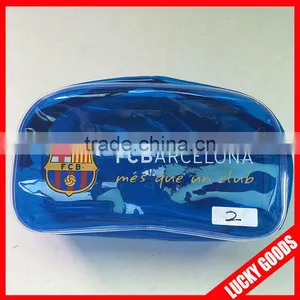 Durable and Burly Blue Zipper Pvc Bag Wholesale thumbnail-1