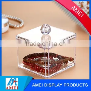 2016 Gold Supplier and Clear Square Acrylic Jewellery Box With Lid / Acrylic Box thumbnail-1