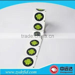 Round NTAG213 NFC Sticker Lable for NFC Mobile Phone thumbnail-2