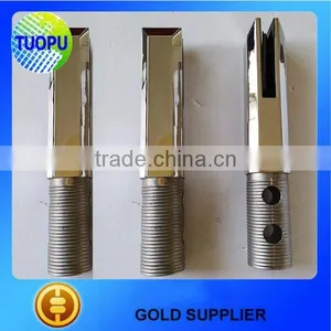 Stainless Steel Square Glass Spigot With Base for Glass Pool Fencing thumbnail-4