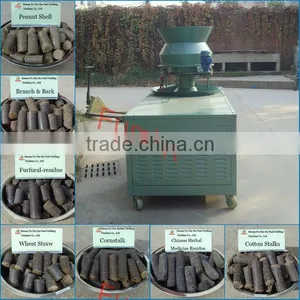 Large Partices Biomass Cotton Stalk Briquette Machine thumbnail-1