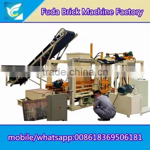 QT4-18 Full Auto Hydraulic Brick Machine Block Forming Machine Interlocking Block Making Machine thumbnail-2