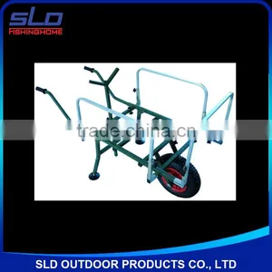 Carp Fishing Heavy Loader Single Wheel Barrow Steel Frame thumbnail-1