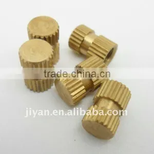 Factory Wholesale M3/m4/m5 Brass Inside/outside Knurled Nut Part thumbnail-1