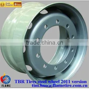 Steel Wheels 7.50x22.5, 8.25x22.5, 9.00x22.5 thumbnail-1