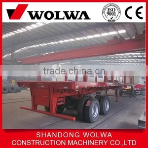 Cheap Flatbed Semi Trailer for Sale thumbnail-1