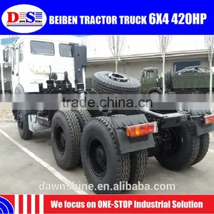 North Benz WEICHAI Engine 420hp 6x4 10wheels BEIBEN Tractor Truck thumbnail-3