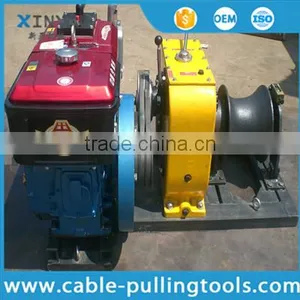 Winch Manufacturer 8 Ton Diesel Winch Hoist Used for Power Construction thumbnail-1