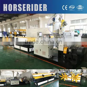 Horserider Single Wall Corrugated Pipe Production Line/PVC Corrugated Pipe Machine/Plastic Corrugated Machinery thumbnail-1