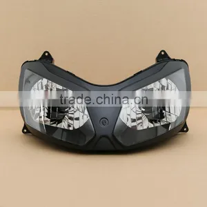 Front Headlight Clear Headlamp Assembly Set For Kawasaki Ninjia ZX12R 02-05 03 thumbnail-1