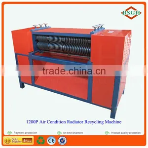 Air Conditioner Radiator Separator/Scrap Copper Wire Recycling Machine for Pvc Wire Cable Extrusion Machines thumbnail-4