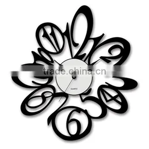 Plastic Wall Clock Home Decoration Wall Clock Modern Wall Clock for Home Decor Digital Clock thumbnail-1