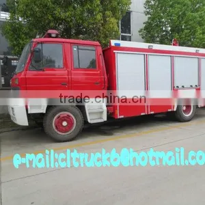 Dongfeng 153 4x2 Water Tanker Fire Truck 6000L thumbnail-1