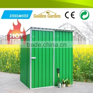 2015 Eco Friendly Shed Low Price Green Aluminium Garden Shed for Storage thumbnail-2