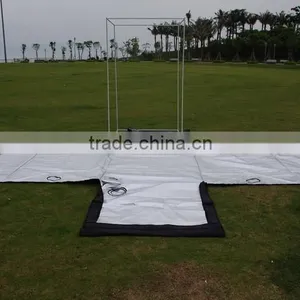 3.11'x3.11'x6.7'Rodent Proof Steel Powder Coated Pole Grow Tent Material thumbnail-3