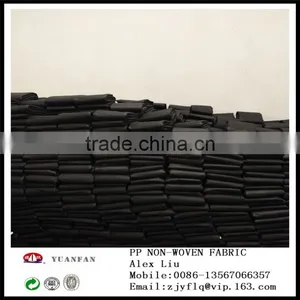 Black 100% PP Non Woven Fabric Used for Agricultural Gardening Fabricl Weed Mat thumbnail-5