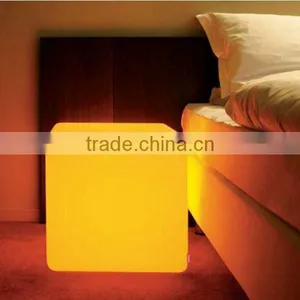 Living Room Color Changing LED Cube Chair thumbnail-1