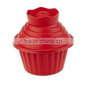 Cake Cups Helix Top Cream Cheese Cupcake Mold Liner 3D Spiral Top thumbnail-1