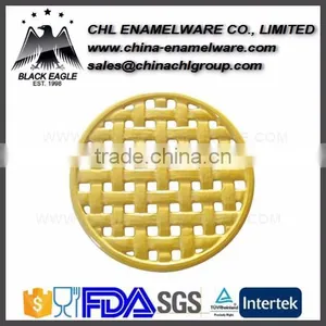 Customized Cast Iron Enameling Trivet With Sunflower thumbnail-6
