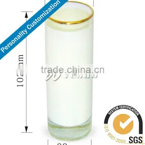 New Sublimation Blank Latte Glass Coffee Mug thumbnail-1