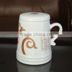 240ml Porcelain Coffee Cup With Handle Printed Coffee Cup thumbnail-5
